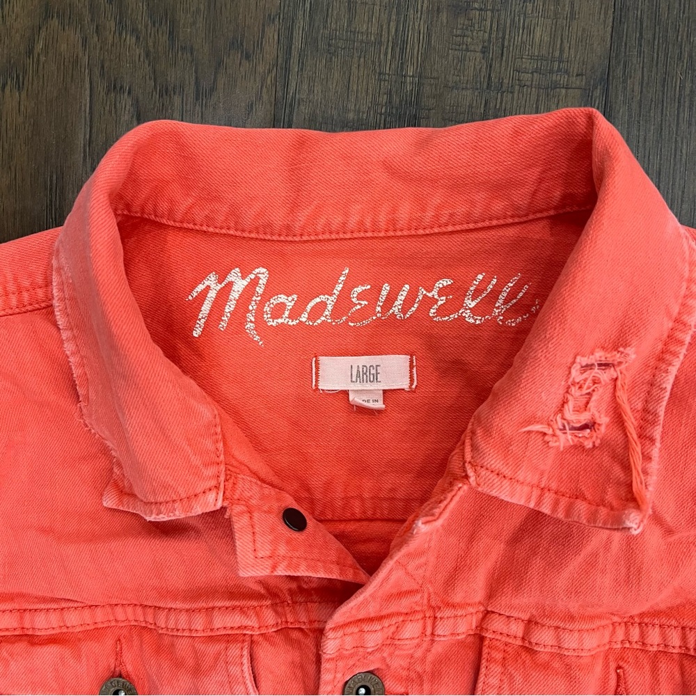 Madewell Distressed Jacket - Picture 9 of 14